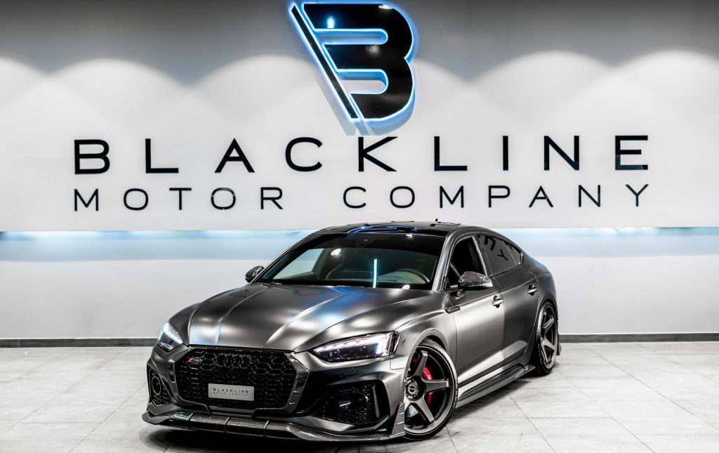 2023 Audi RS5 — sold by Blackline Motor Company, Dubai