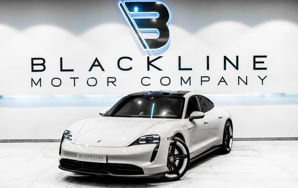 2022 Porsche Taycan — sold by Blackline Motor Company, Dubai